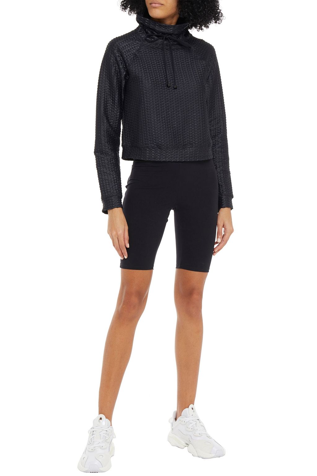 KORAL Pump textured-stretch top