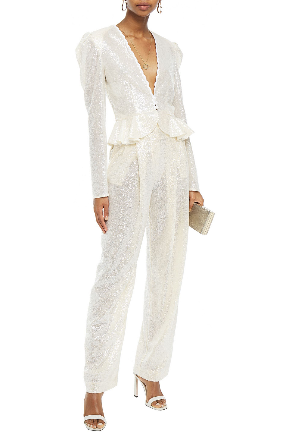 cropped peplum jacket