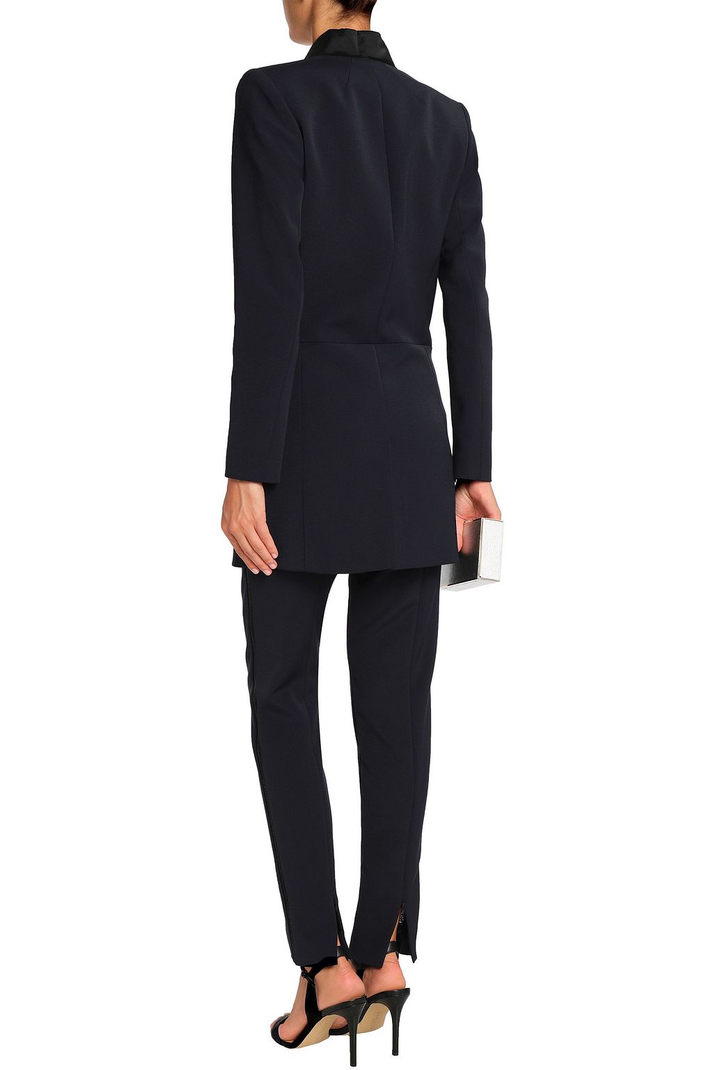 AMANDA WAKELEY Two-tone woven blazer