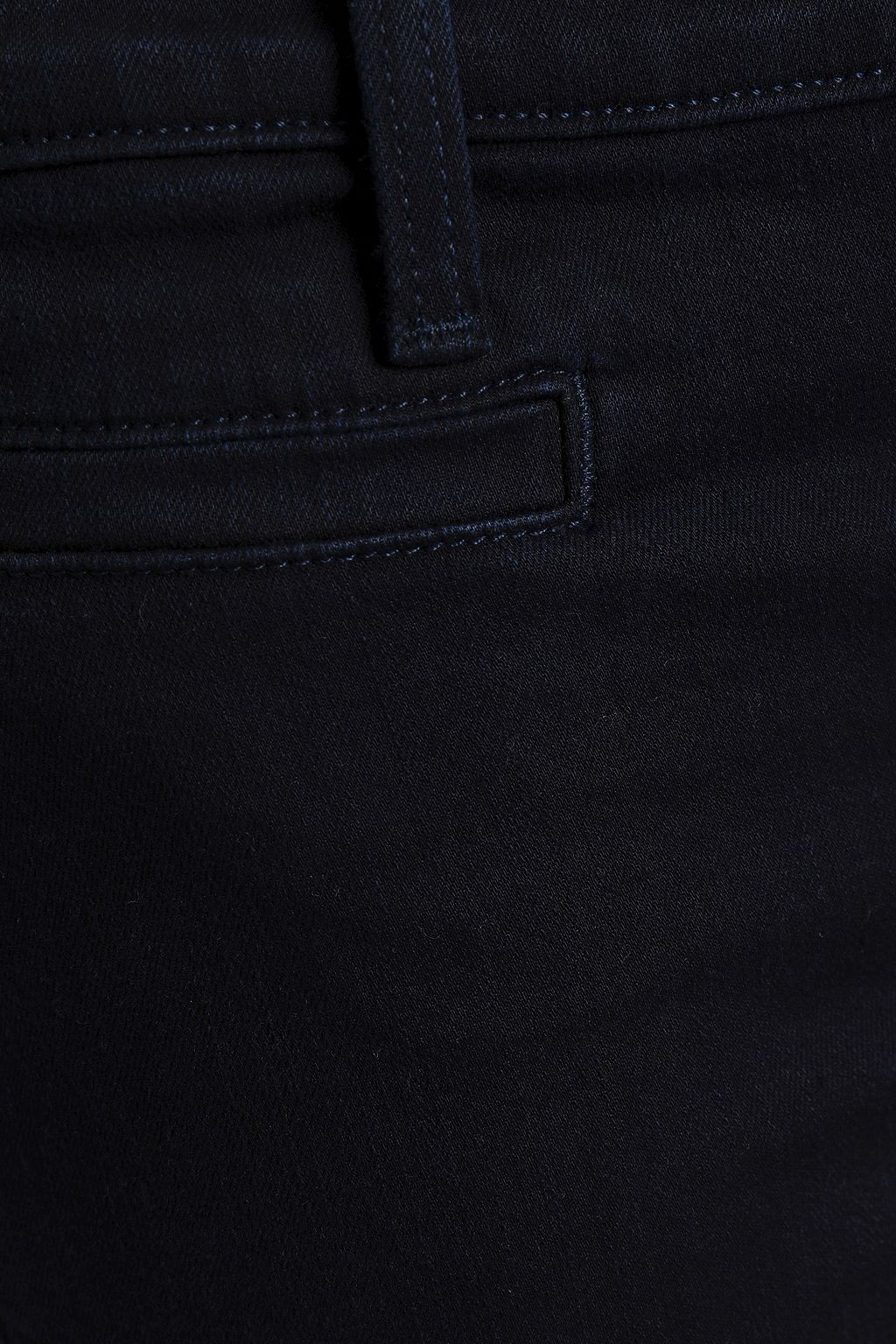 J BRAND Frayed high-rise bootcut jeans