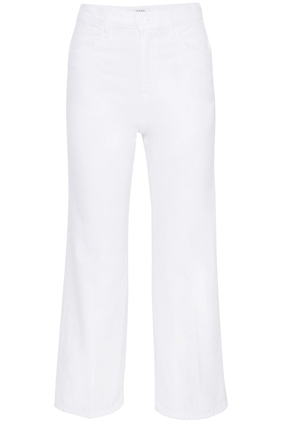 Joan cropped high-rise bootcut jeans