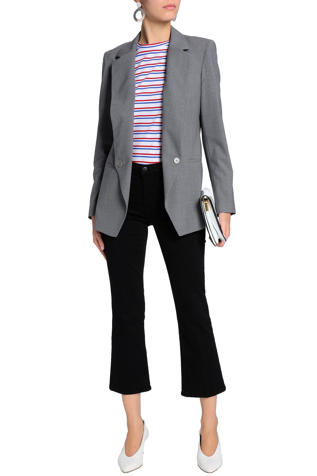 J BRAND Mid-rise kick-flare jeans