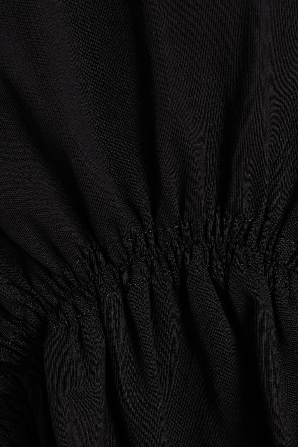 ATM ANTHONY THOMAS MELILLO Ruched stretch Pima cotton-jersey top