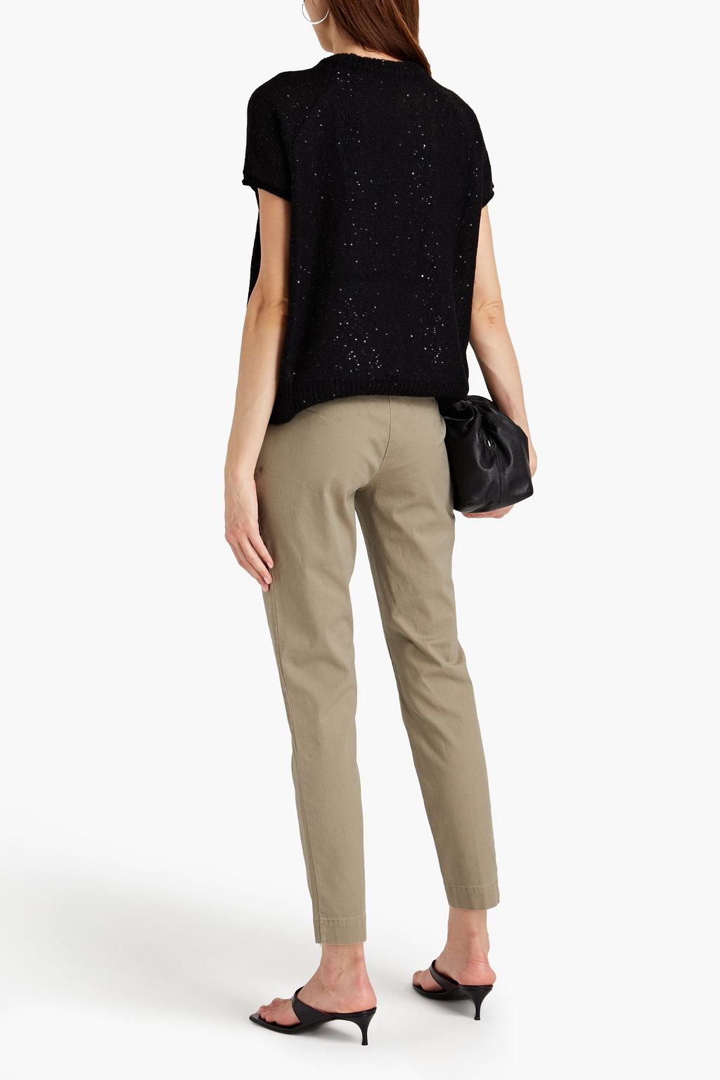 ATM ANTHONY THOMAS MELILLO Stretch-cotton twill tapered pants