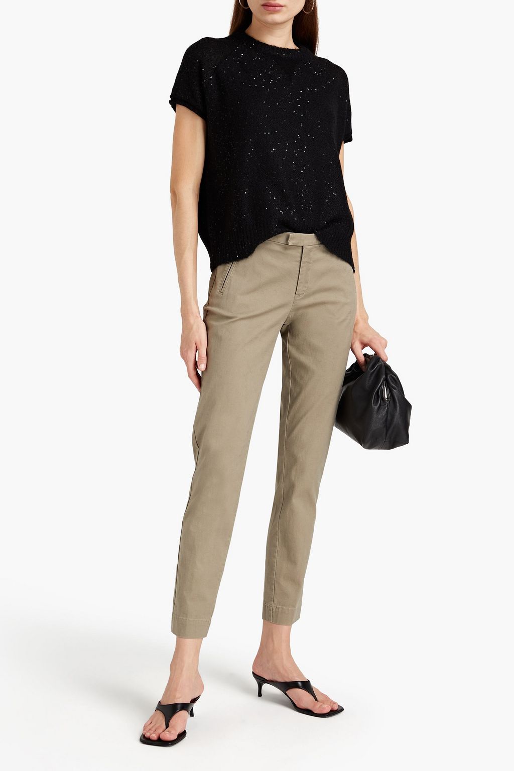 ATM ANTHONY THOMAS MELILLO Stretch-cotton twill tapered pants