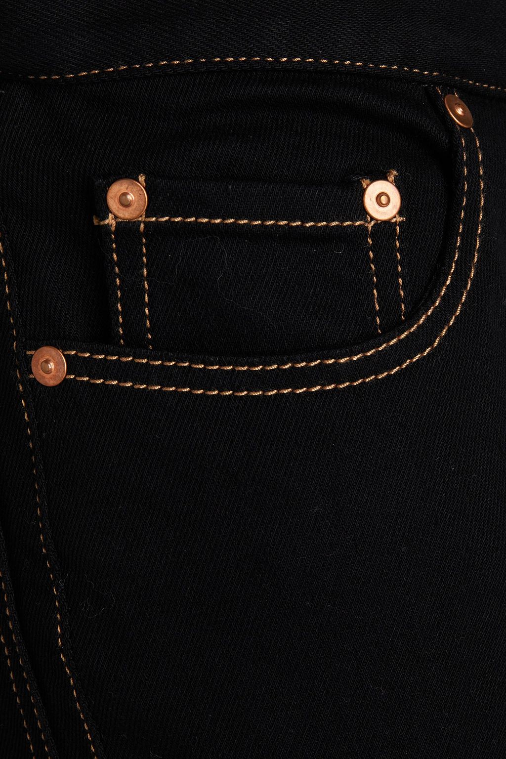 VALENTINO GARAVANI Mid-rise straight-leg jeans