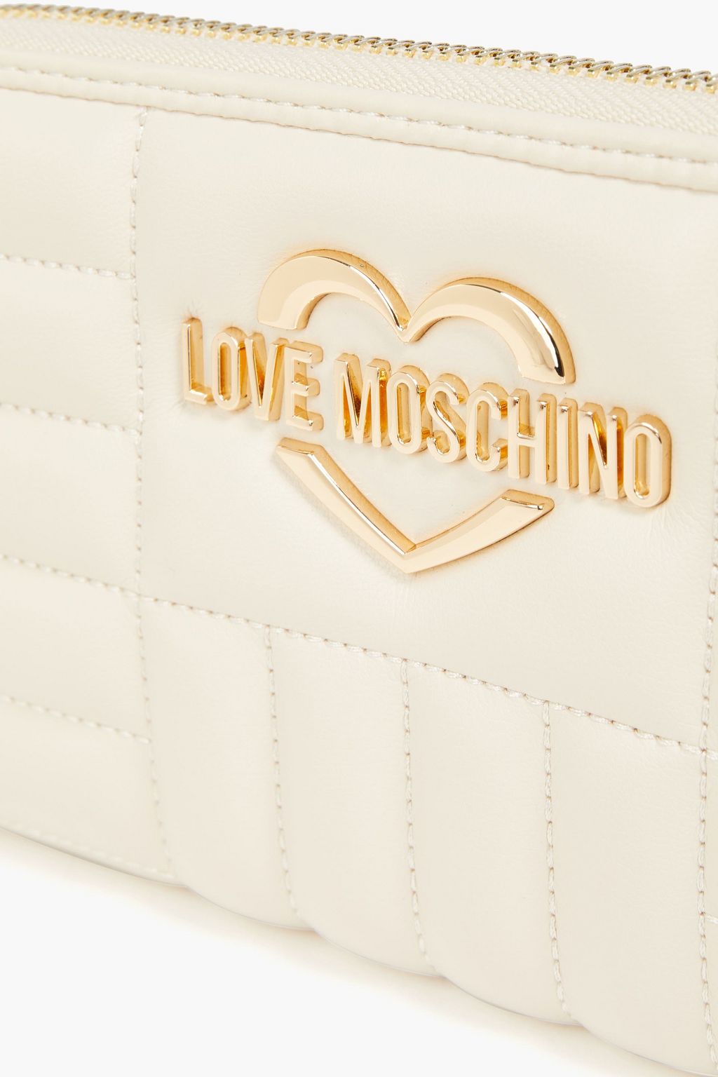 LOVE MOSCHINO Quilted faux leather wallet