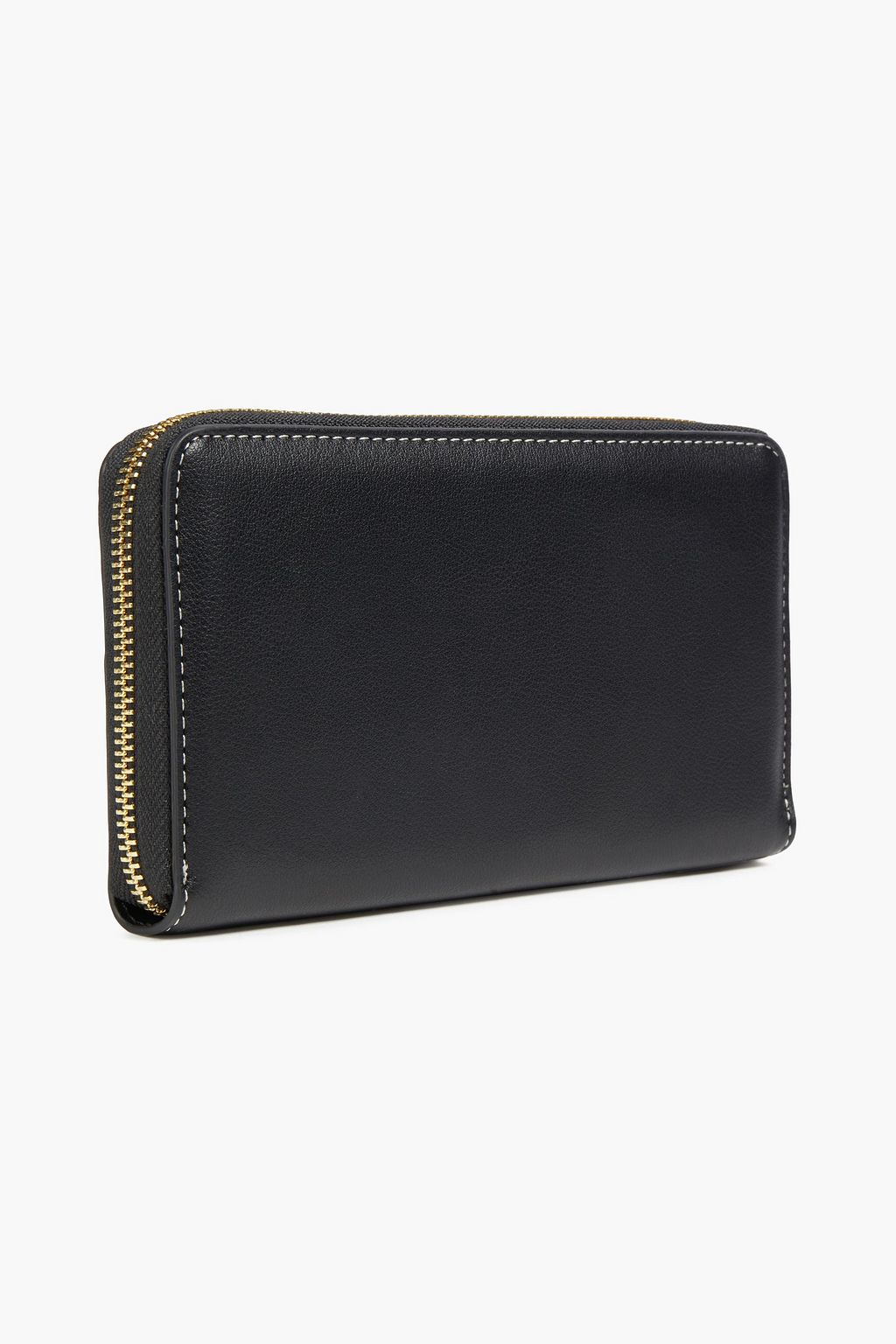 LOVE MOSCHINO Studded faux textured-leather wallet