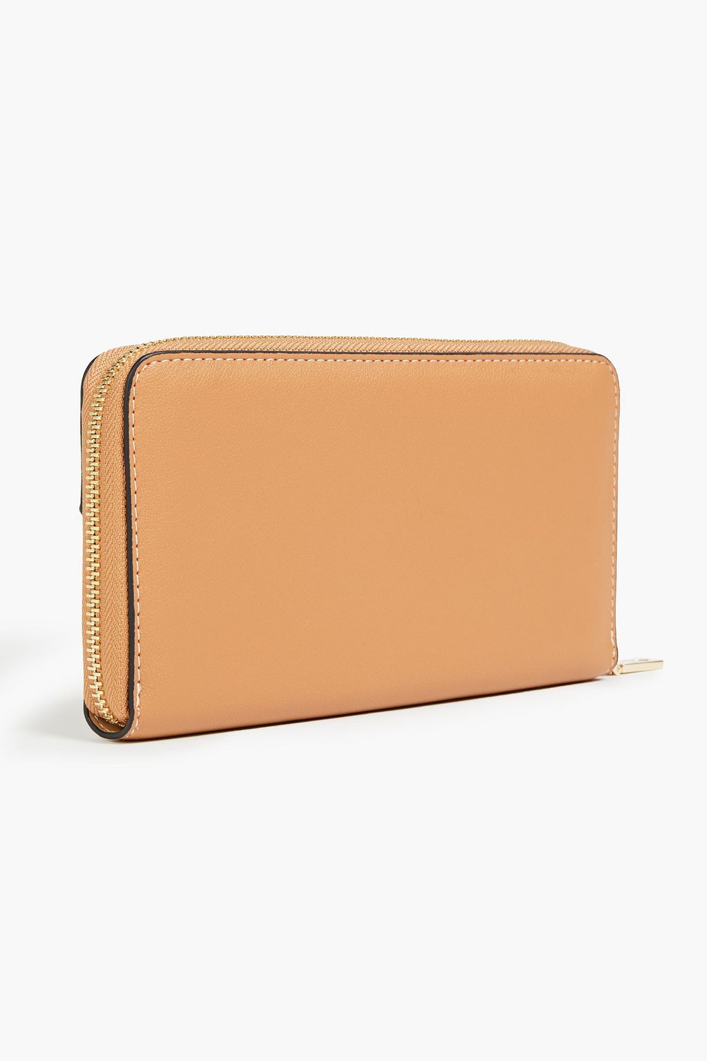 LOVE MOSCHINO Studded faux textured-leather wallet