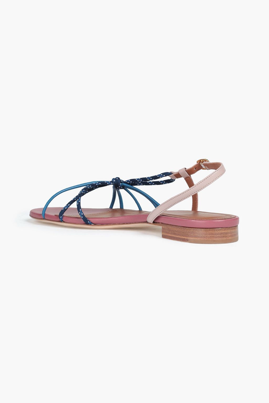 MALONE SOULIERS Antwerp knotted rope and leather sandals
