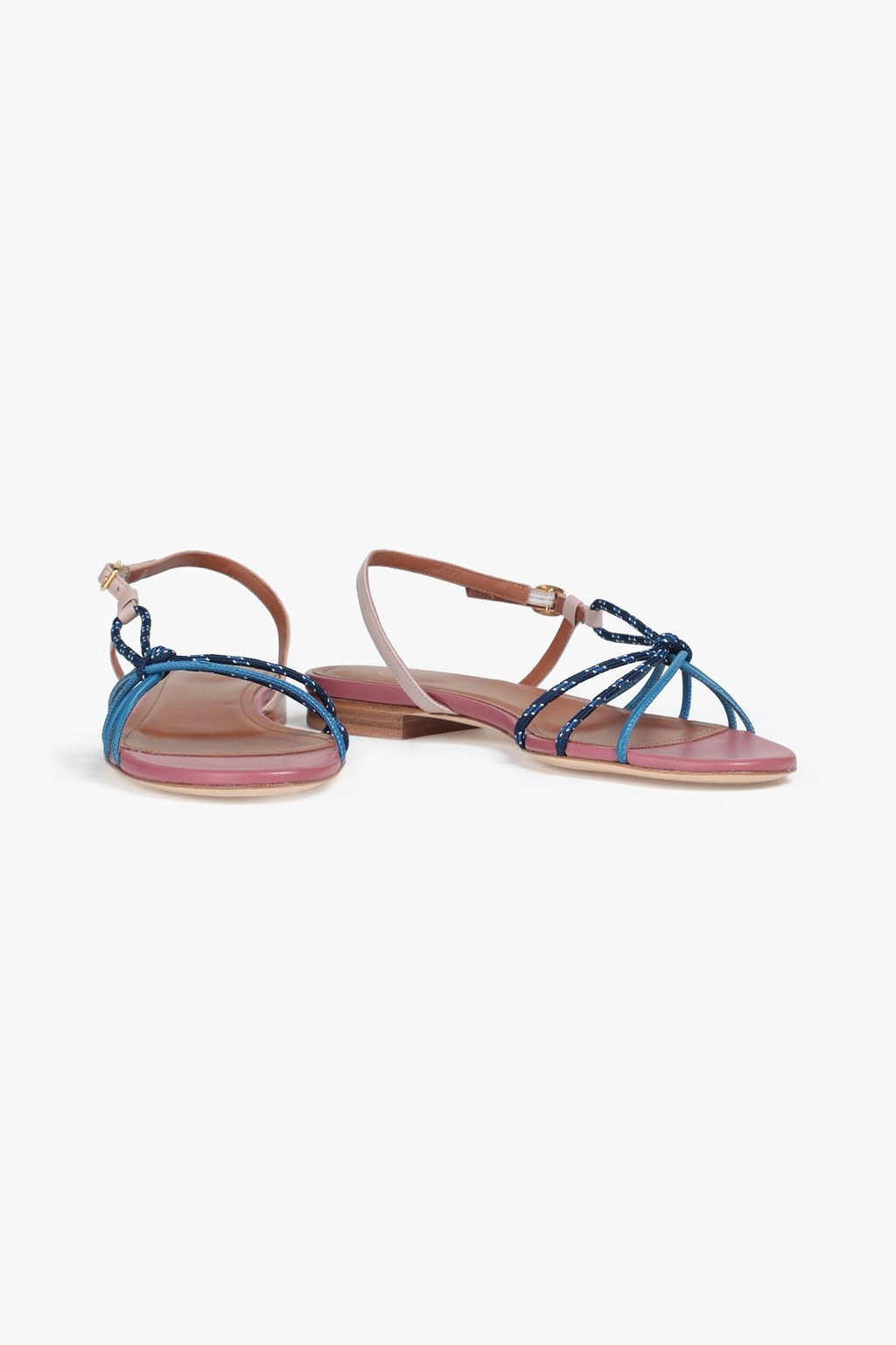 MALONE SOULIERS Antwerp knotted rope and leather sandals