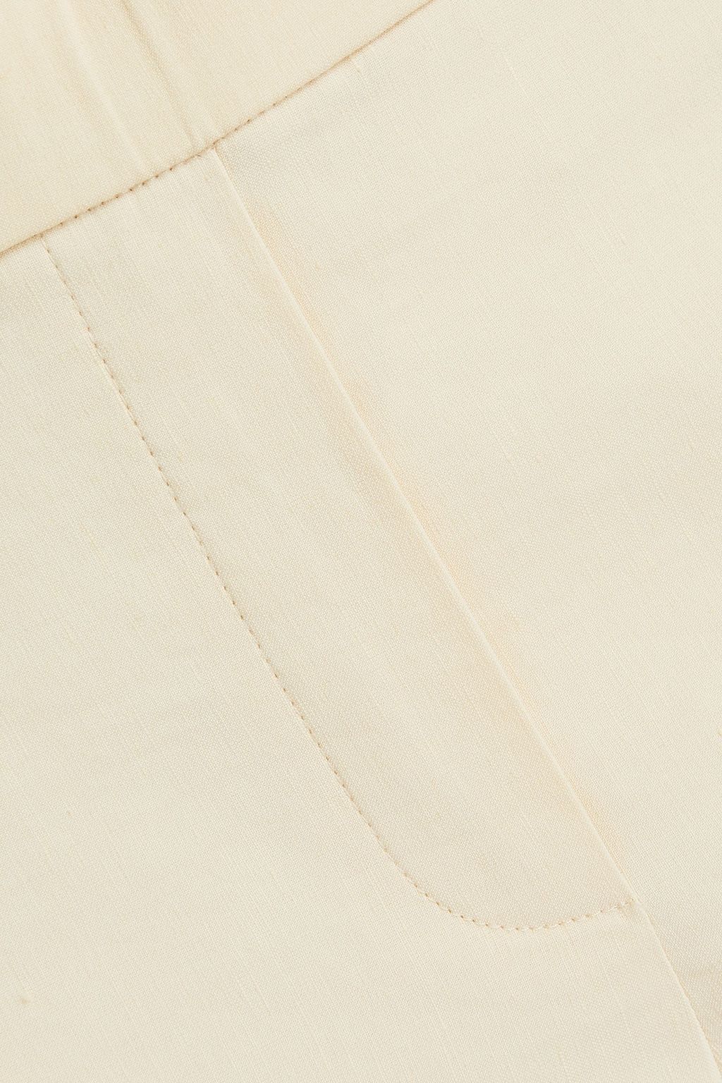 THEORY Cropped linen-blend tapered pants