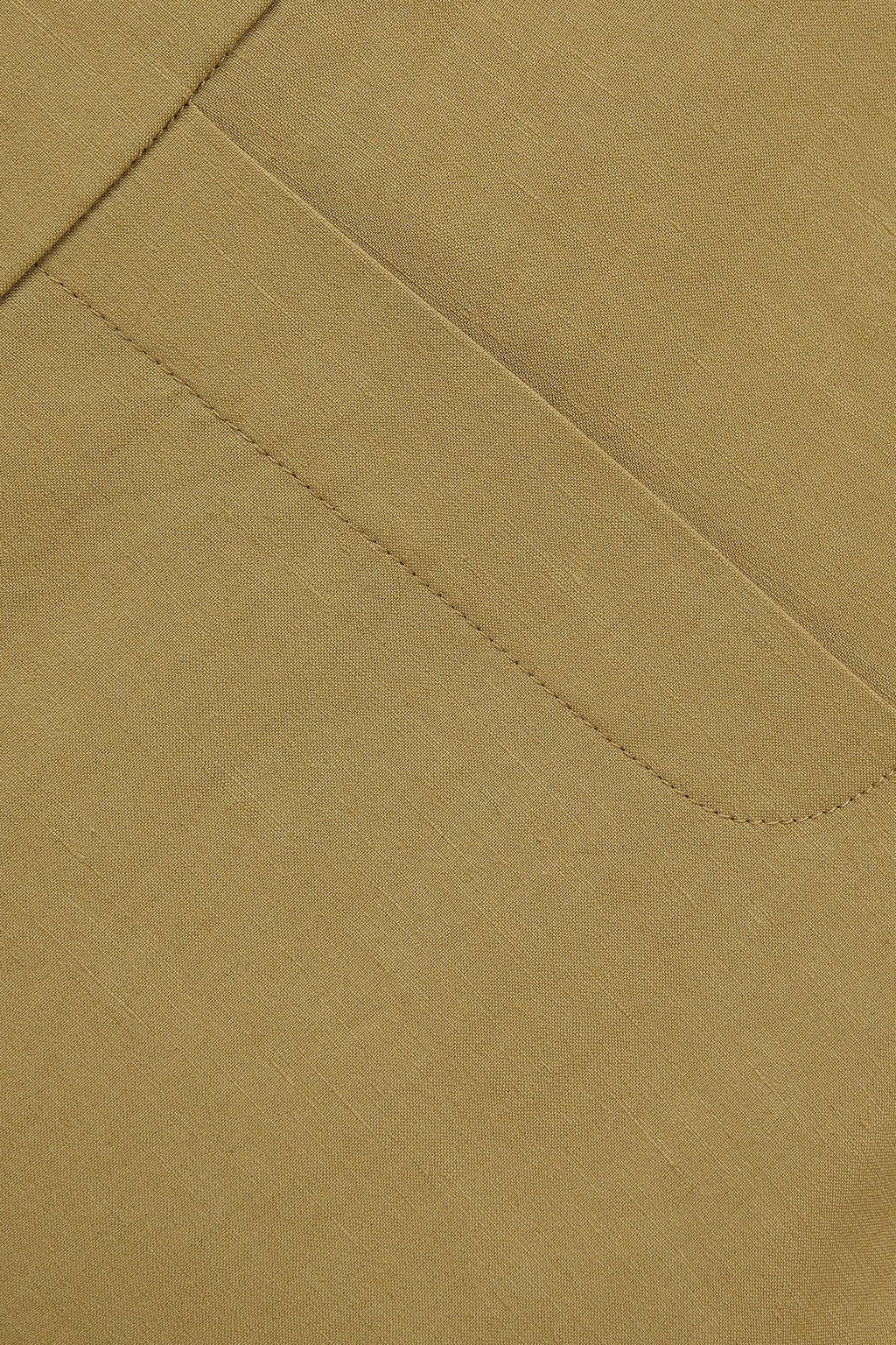 THEORY Cropped linen-blend tapered pants