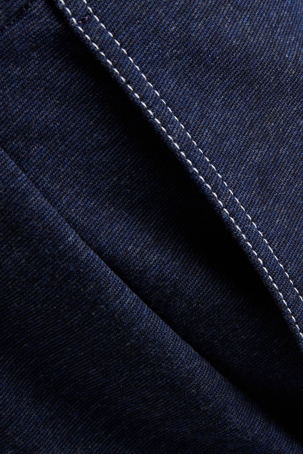THEORY Cotton-blend jersey tapered pants