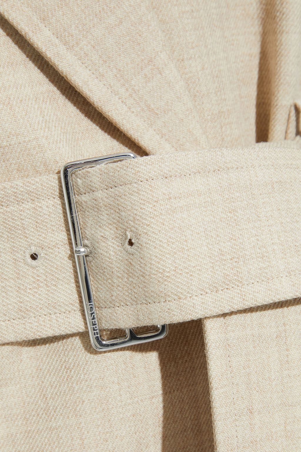 JOSEPH Belted wool-twill trench coat