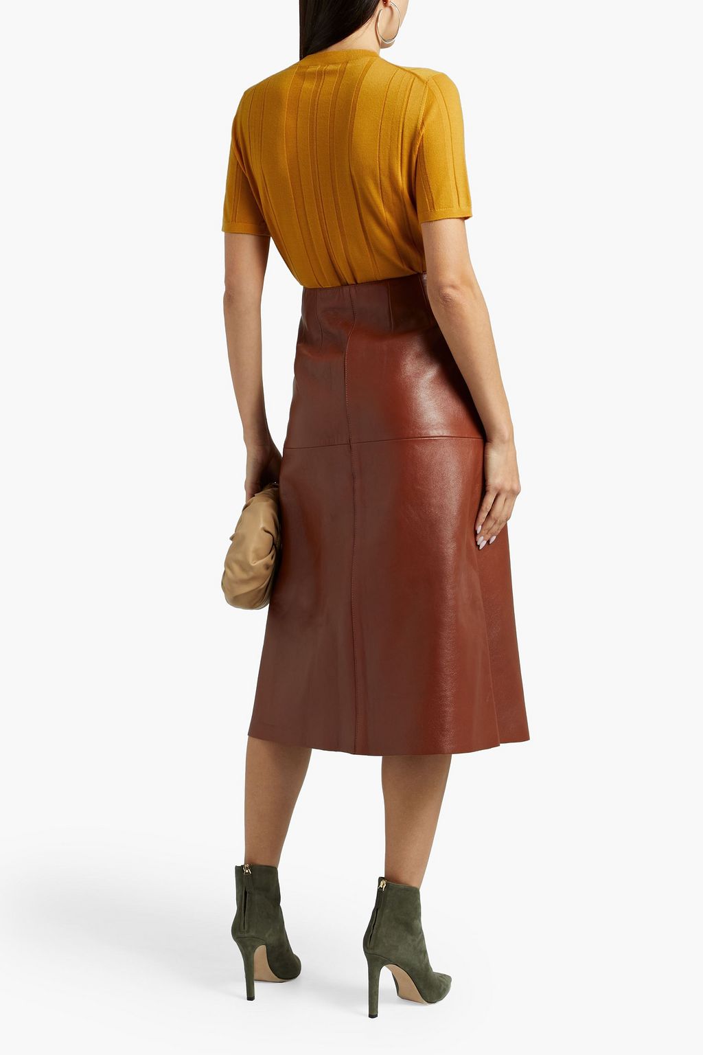 JOSEPH Ribbed wool-blend top