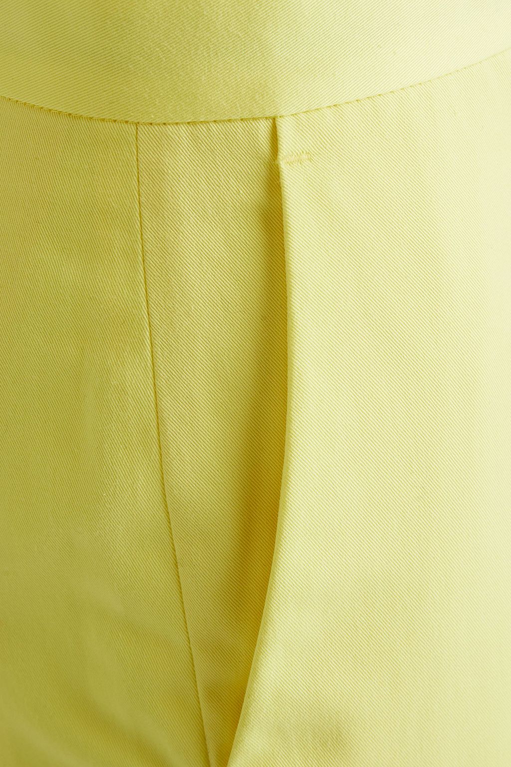 MSGM Cropped cotton-twill straight-leg pants