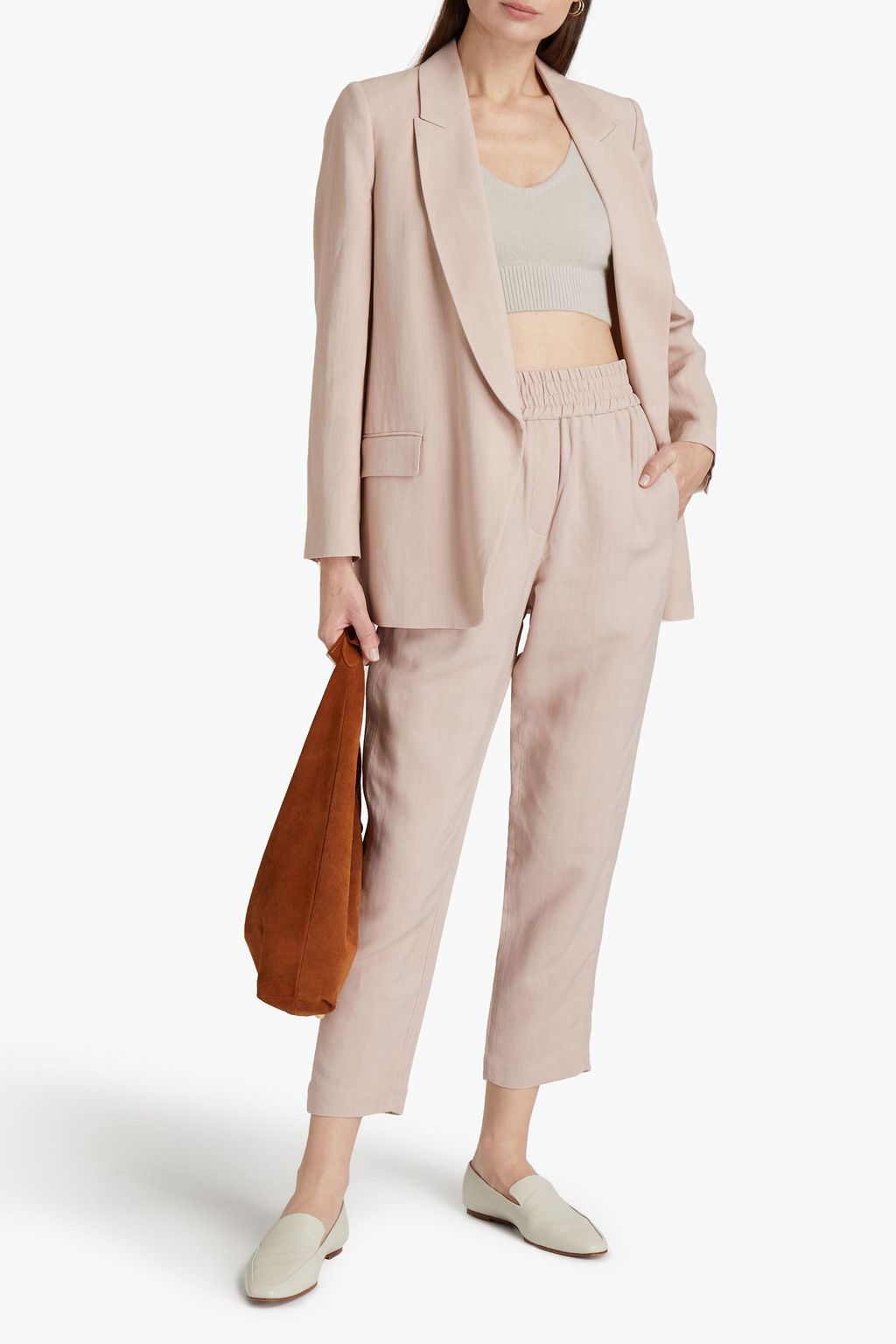BRUNELLO CUCINELLI Slub woven blazer