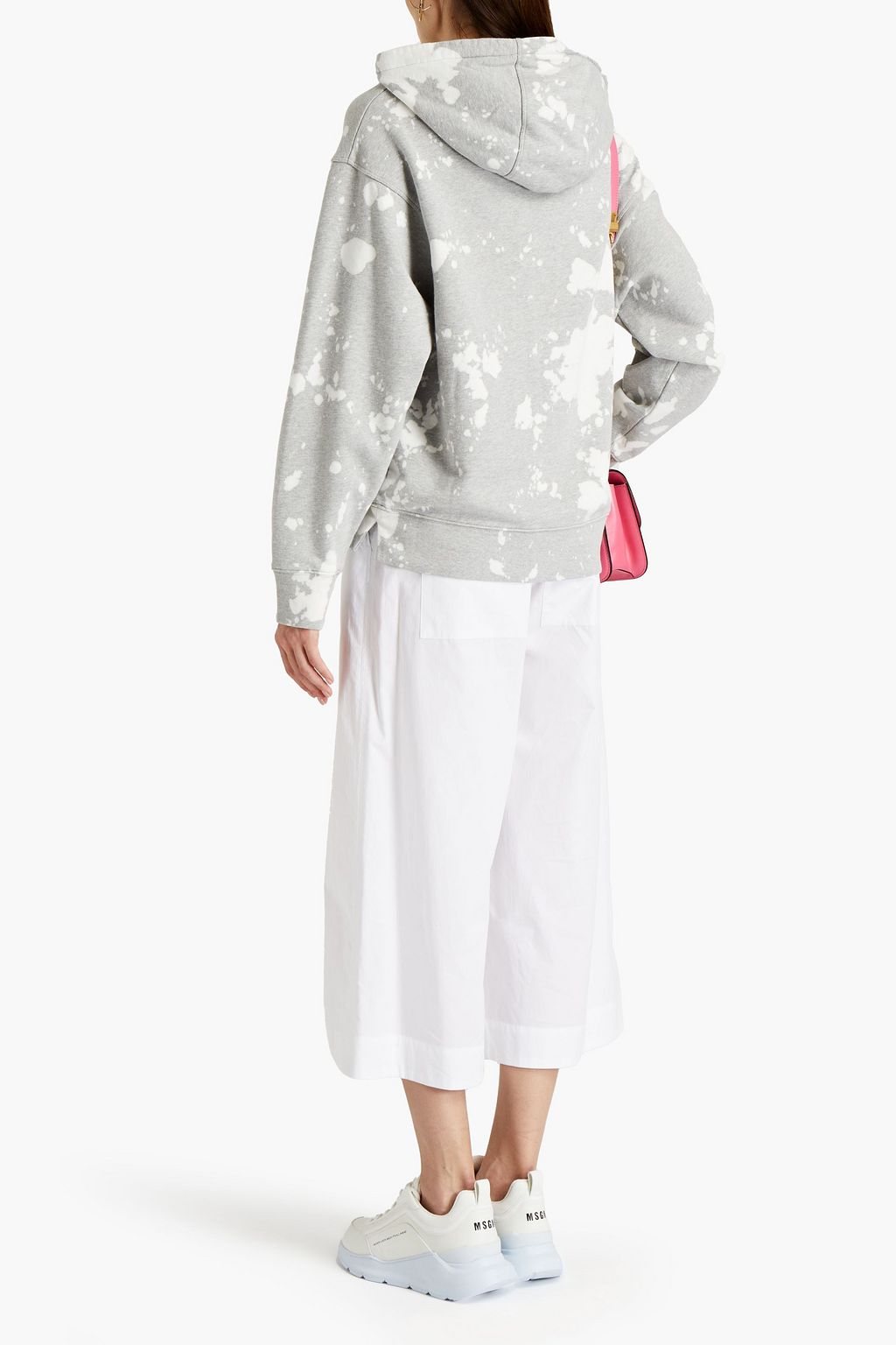 MSGM Cotton-poplin culottes