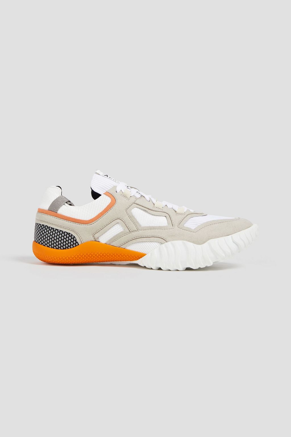 off white color block sneakers