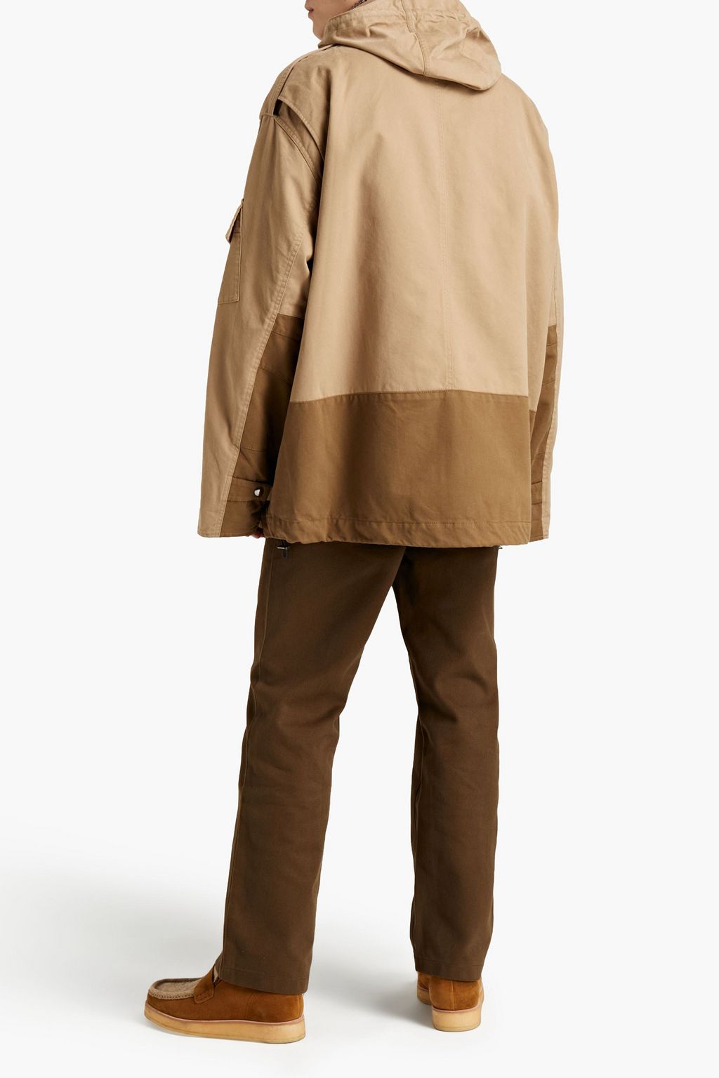 ACNE STUDIOS Cotton-gabardine hooded jacket