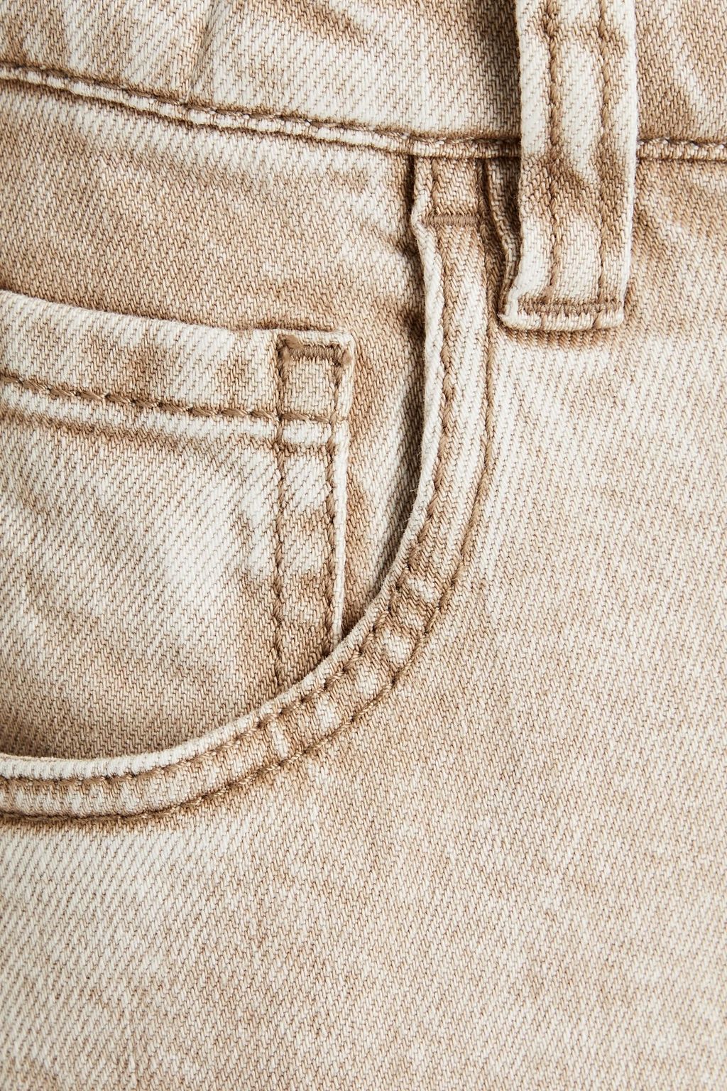 BRUNELLO CUCINELLI Faded high-rise straight-leg jeans