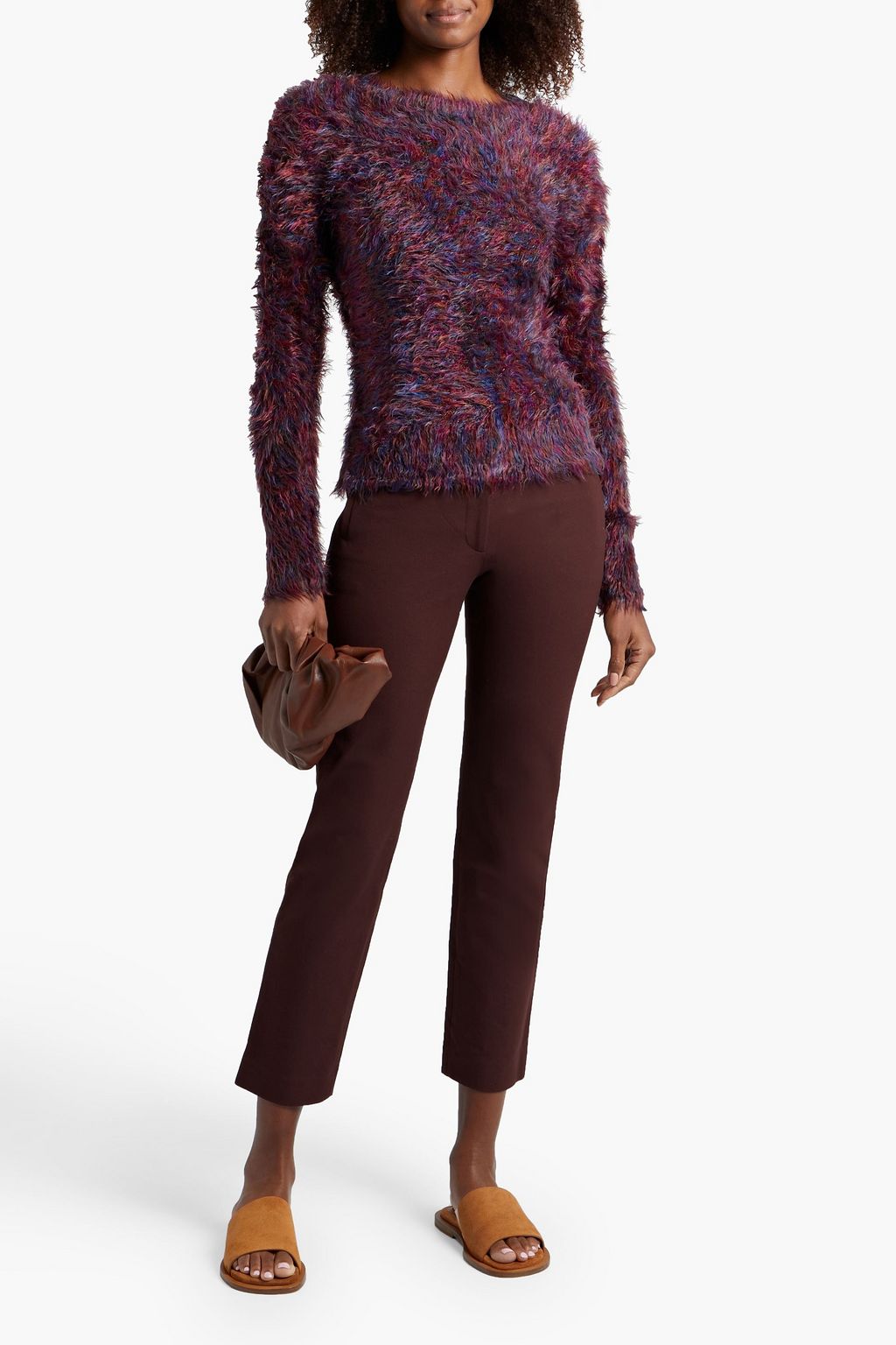 JOSEPH Eliston stretch-twill straight-leg pants