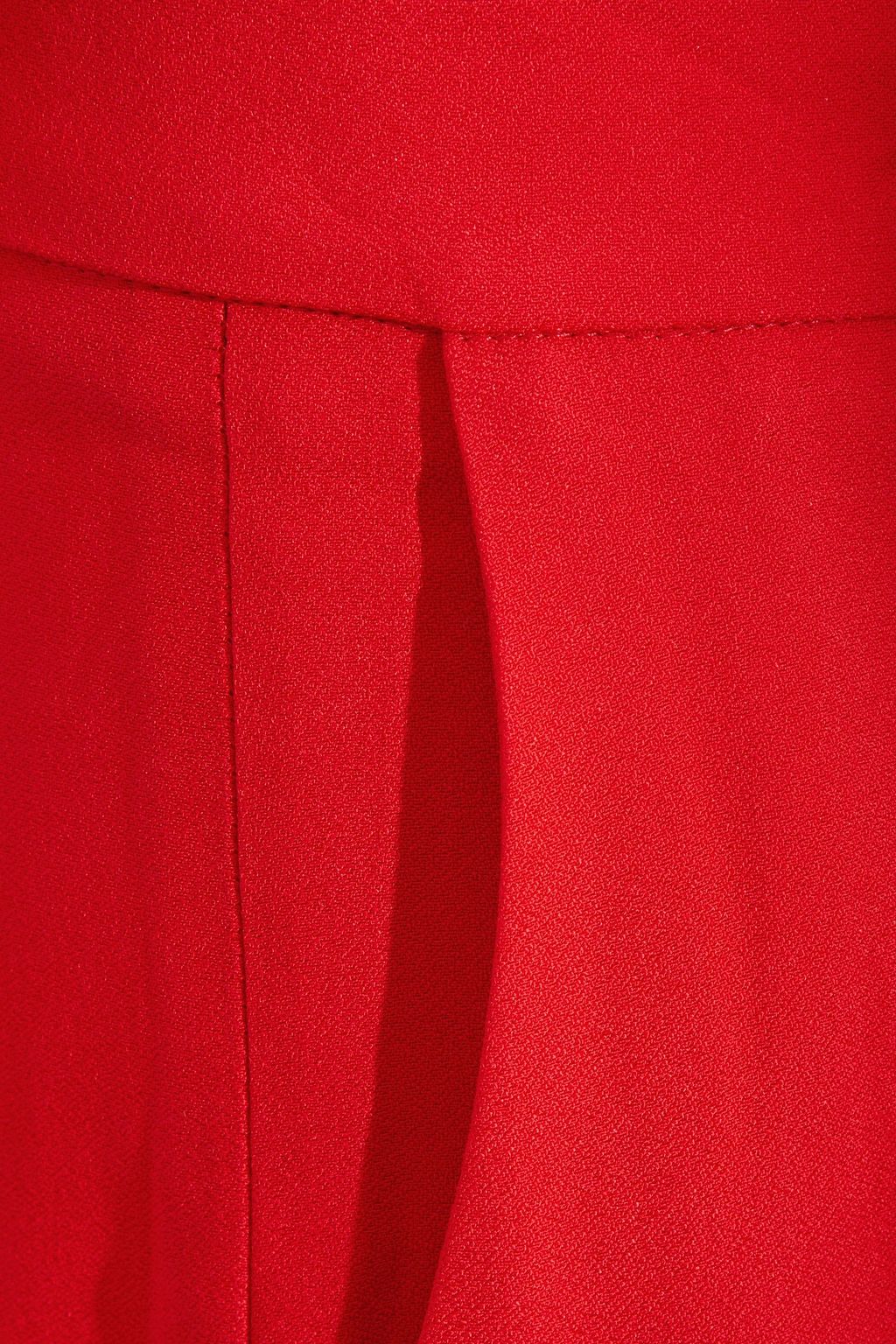 JOSEPH Tape cropped crepe straight-leg pants
