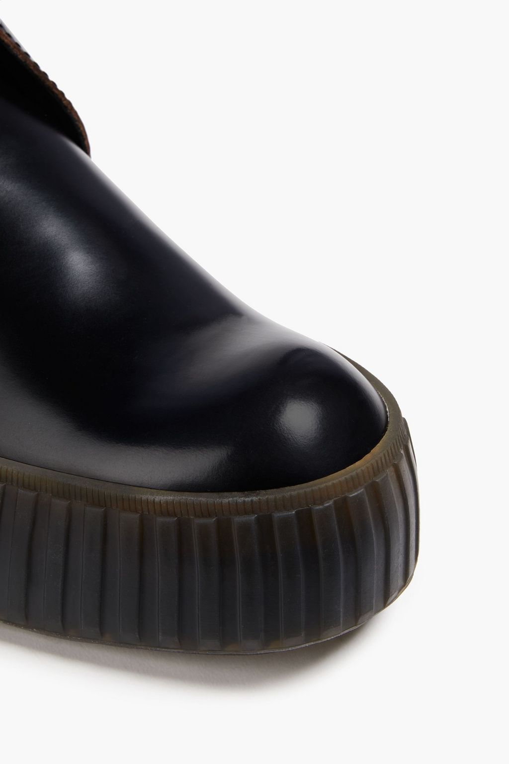 ACNE STUDIOS Brushed leather brogue boots