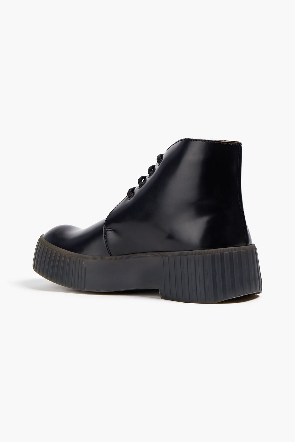 ACNE STUDIOS Brushed leather brogue boots
