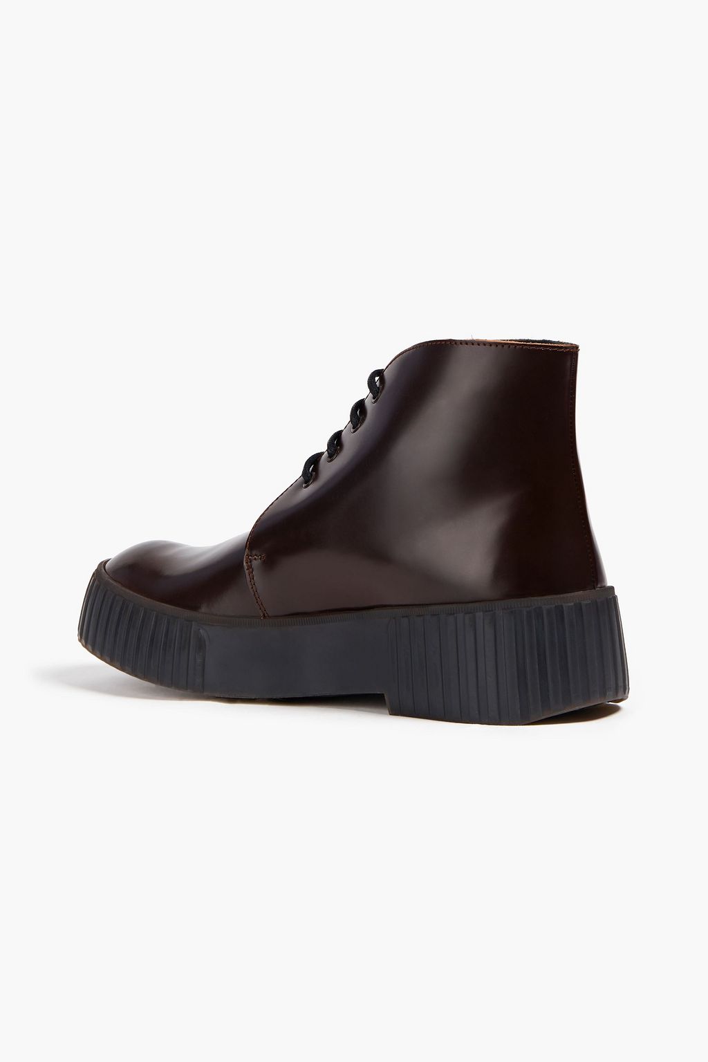 ACNE STUDIOS Brushed leather brogue boots