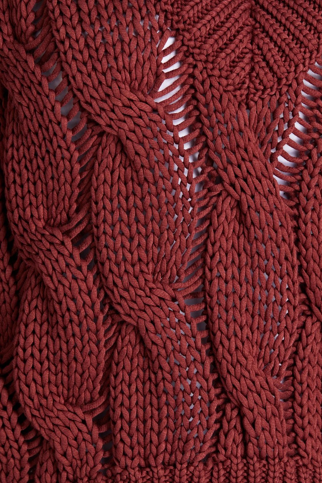 BRUNELLO CUCINELLI Cable-knit cotton sweater