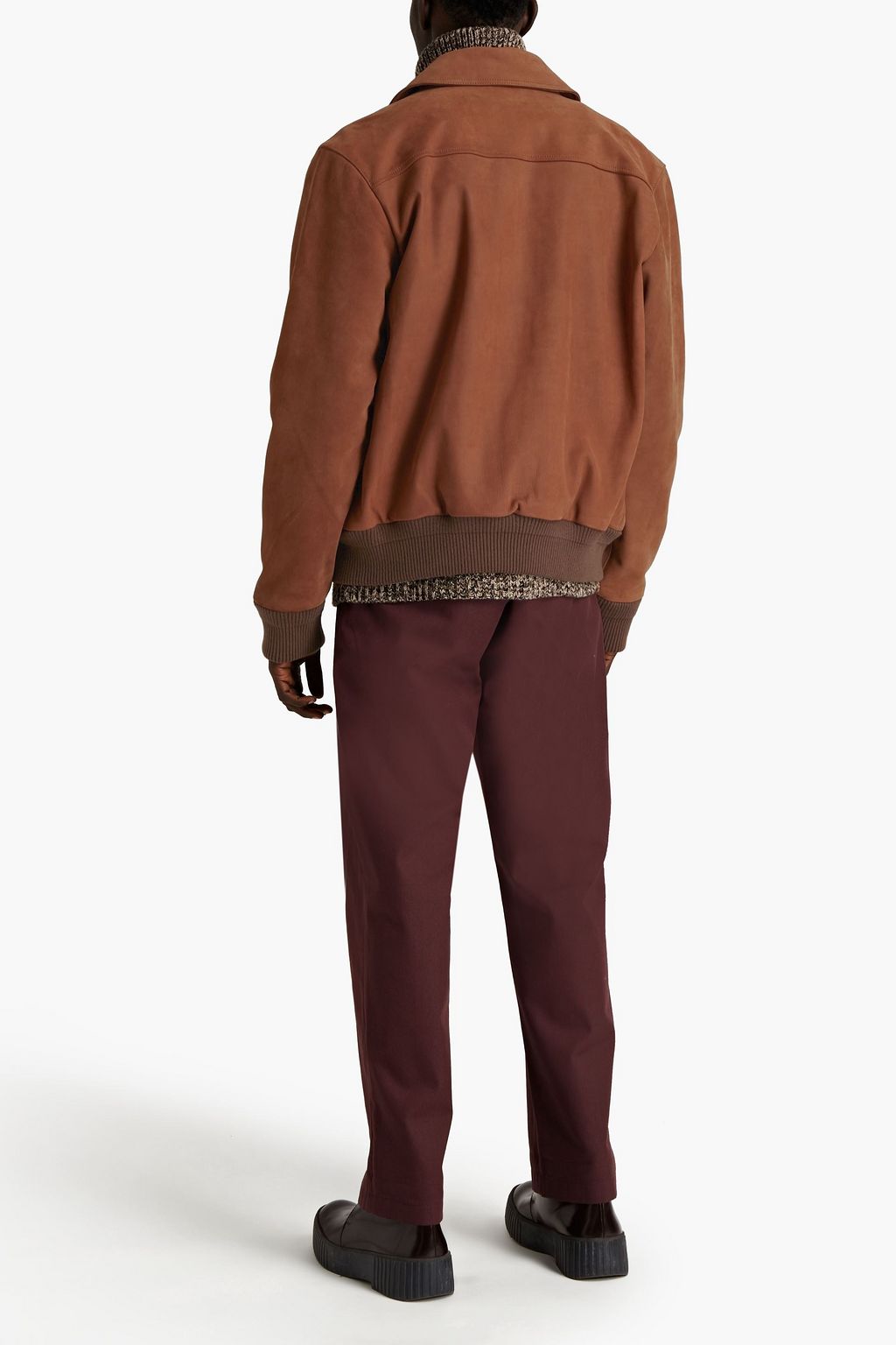 ACNE STUDIOS Nubuck bomber jacket