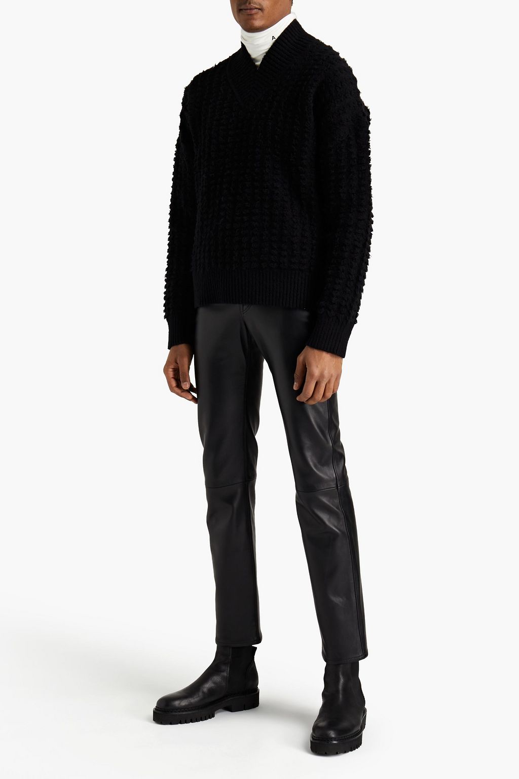 ACNE STUDIOS Brushed cotton-blend sweater
