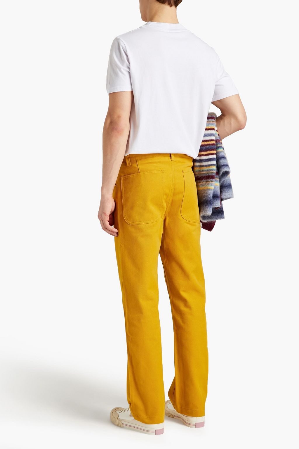 ACNE STUDIOS Brushed cotton-twill pants