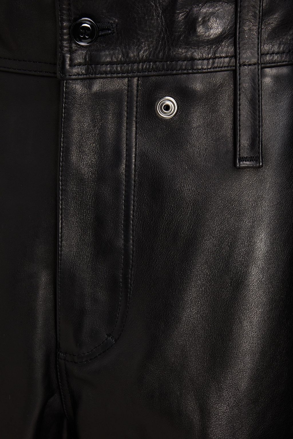 ACNE STUDIOS Leather cargo pants