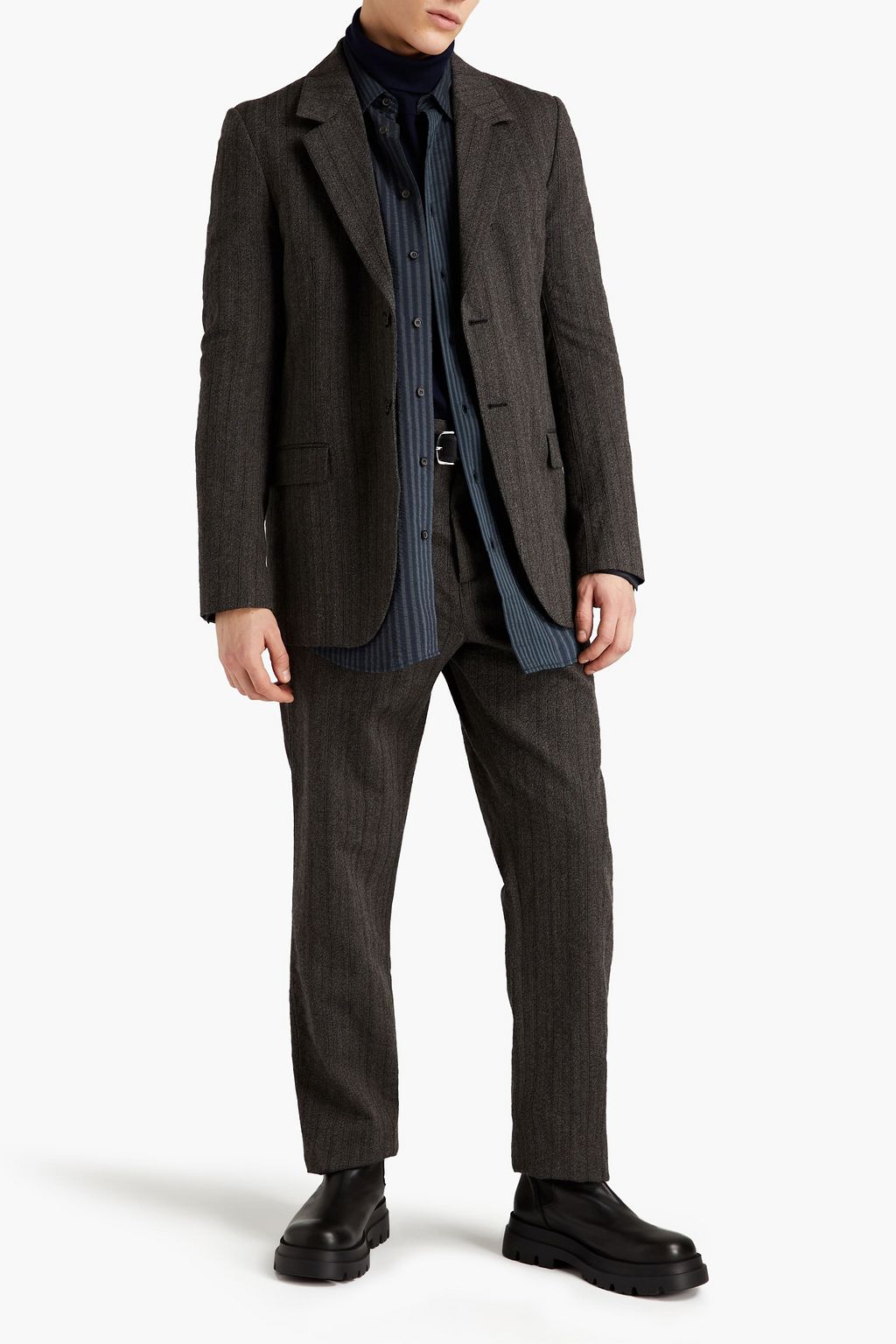 ACNE STUDIOS Cotton and wool-blend jacquard blazer