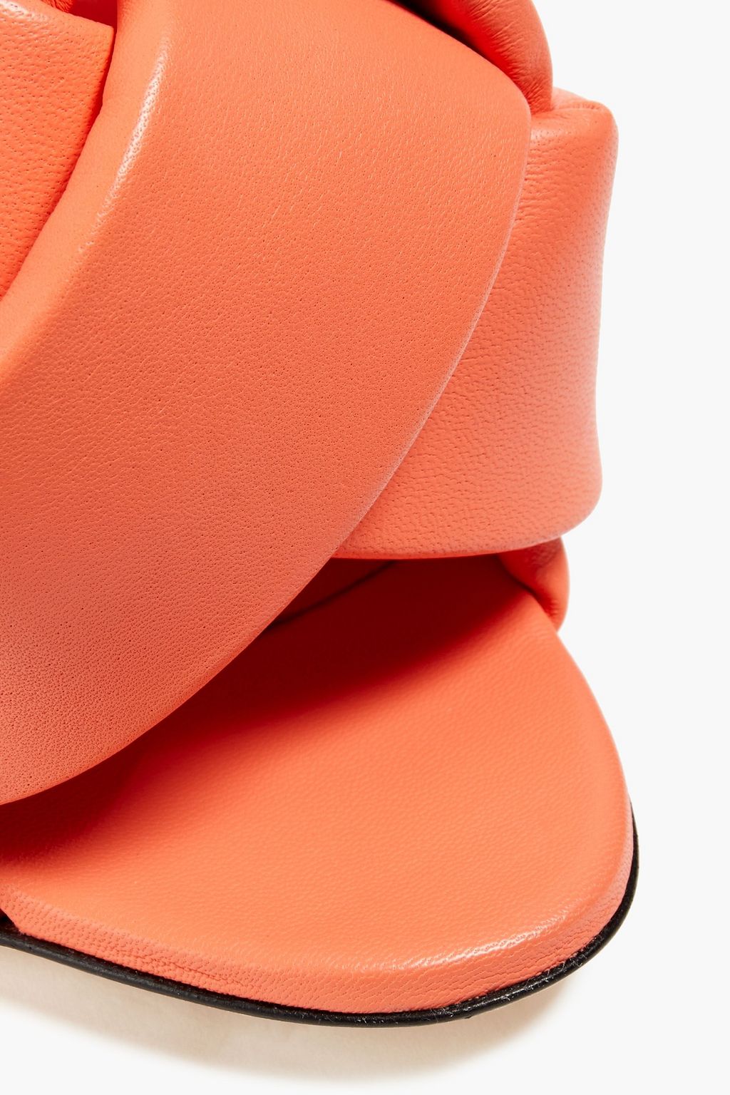 MSGM Padded leather mules