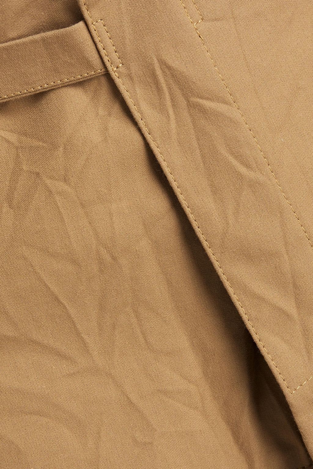 ACNE STUDIOS Pleated cotton-canvas pants