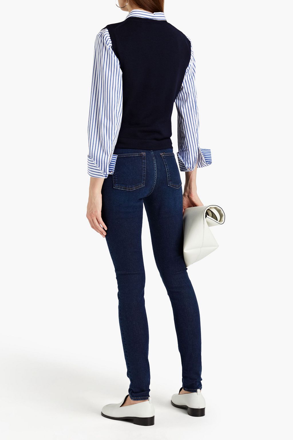 ACNE STUDIOS BLÅ KONST Mid-rise skinny jeans