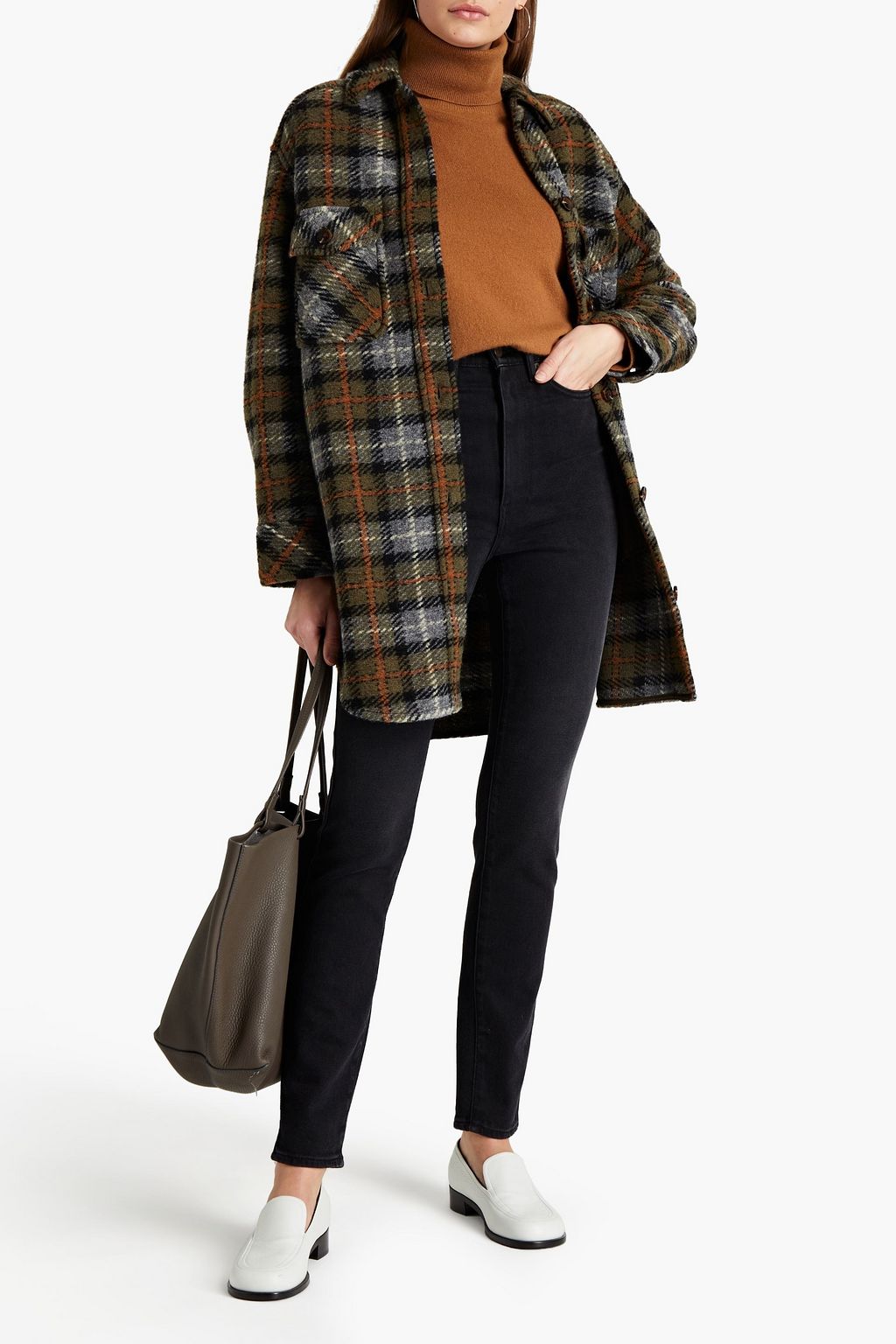 ACNE STUDIOS High-rise skinny jeans