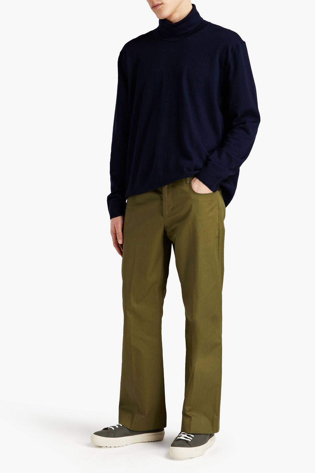 ACNE STUDIOS Wool-blend turtleneck sweater