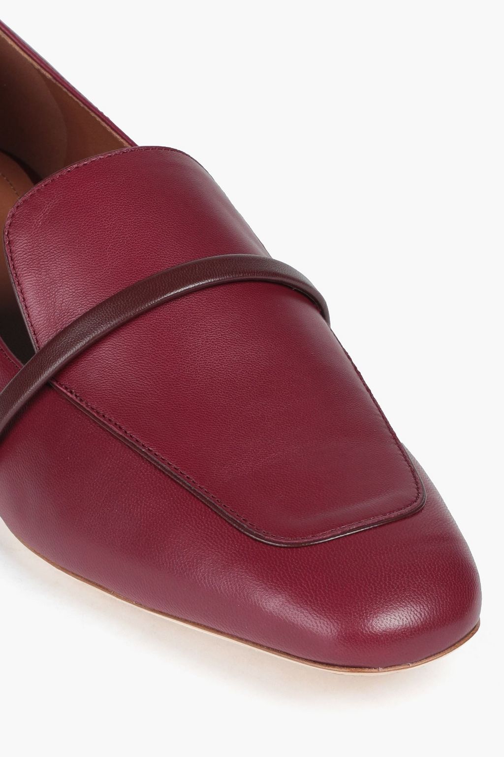 MALONE SOULIERS Jane leather loafers