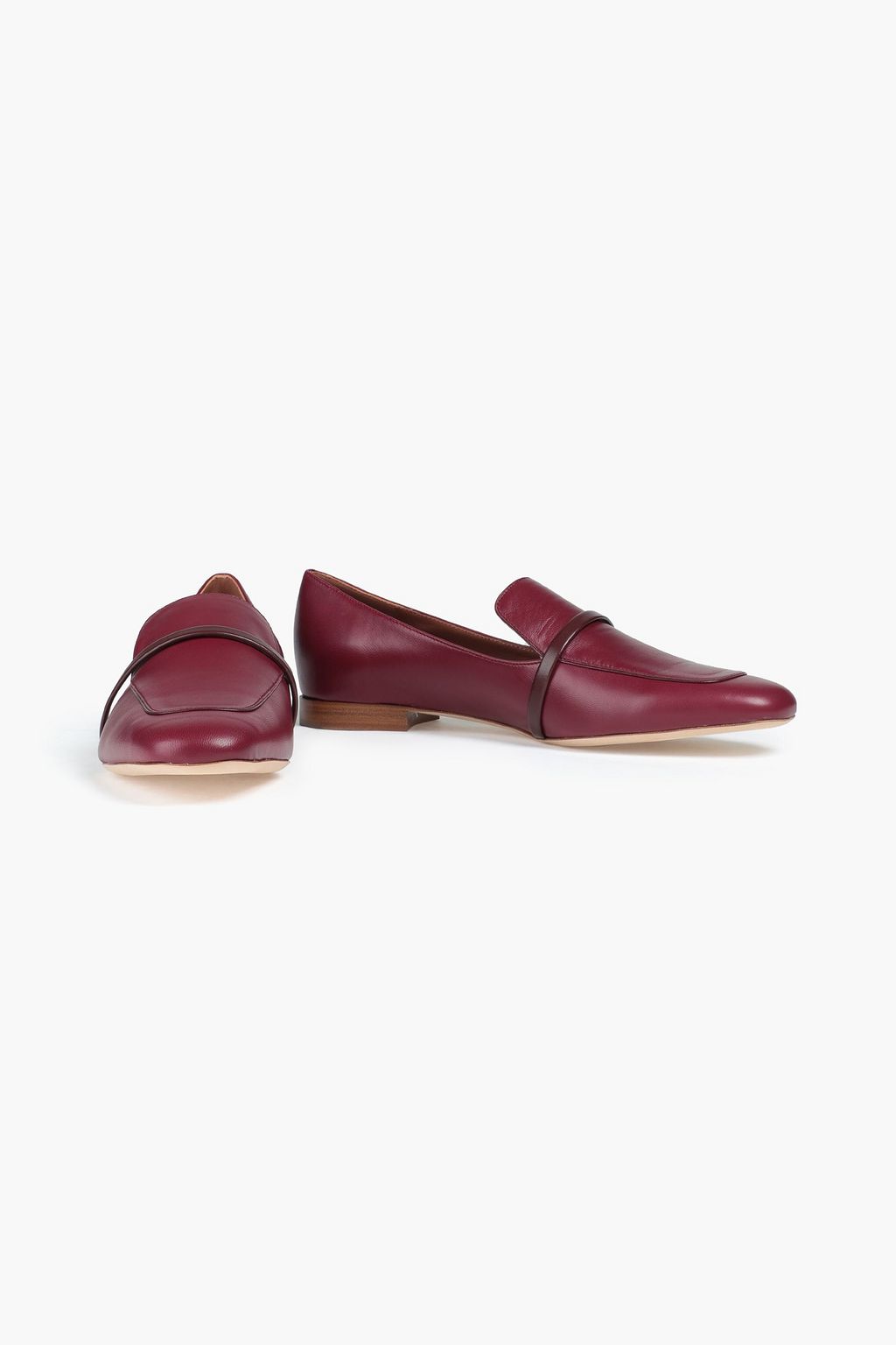 MALONE SOULIERS Jane leather loafers