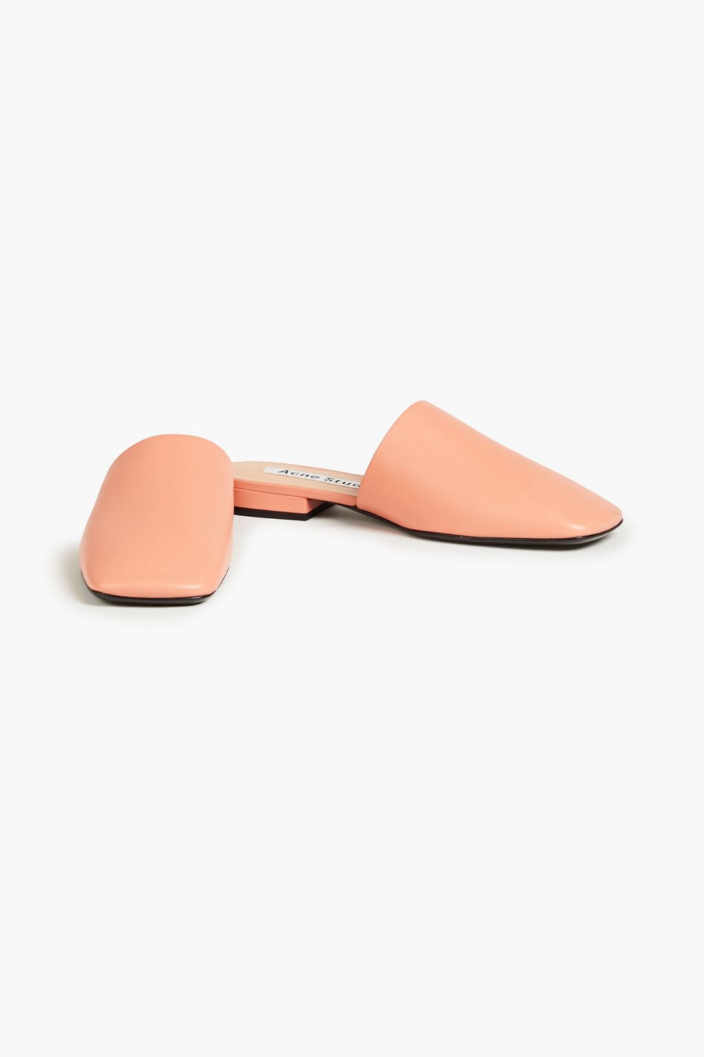 ACNE STUDIOS Tessey leather slippers