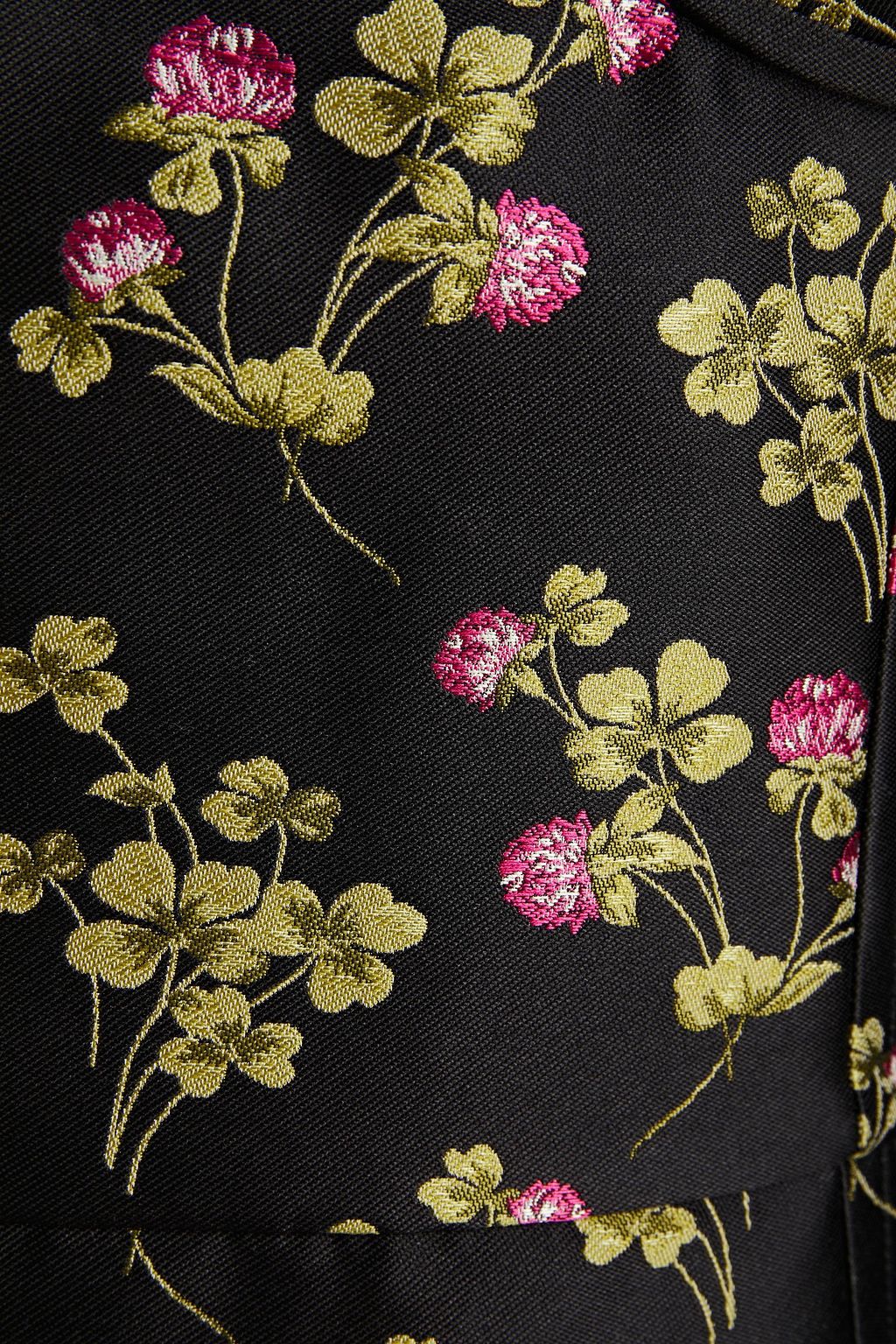 REDVALENTINO Floral-jacquard bodysuit