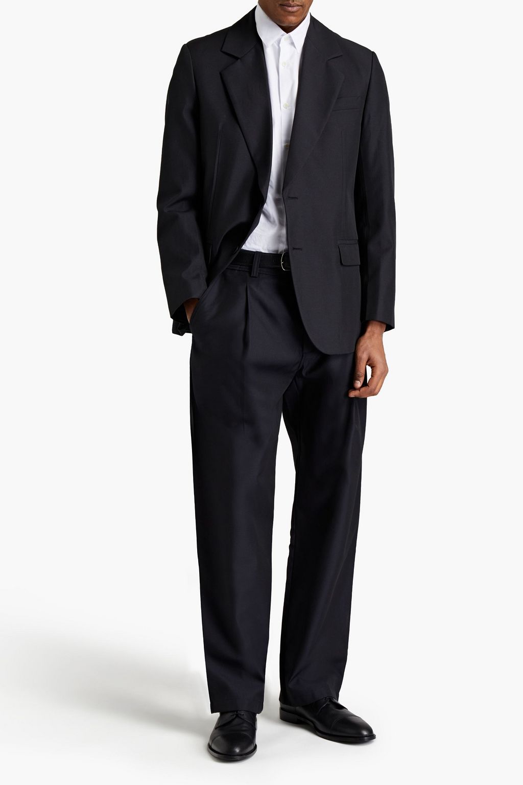 ACNE STUDIOS Pleated twill pants