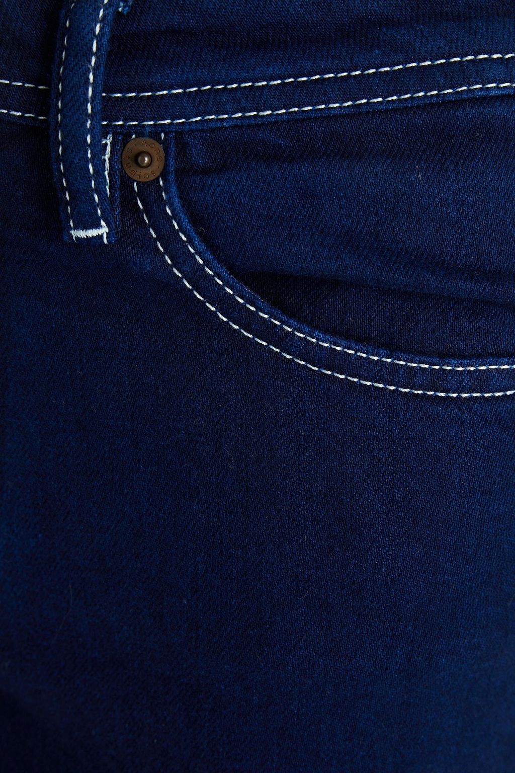 ACNE STUDIOS BLÅ KONST Mid-rise slim-leg jeans