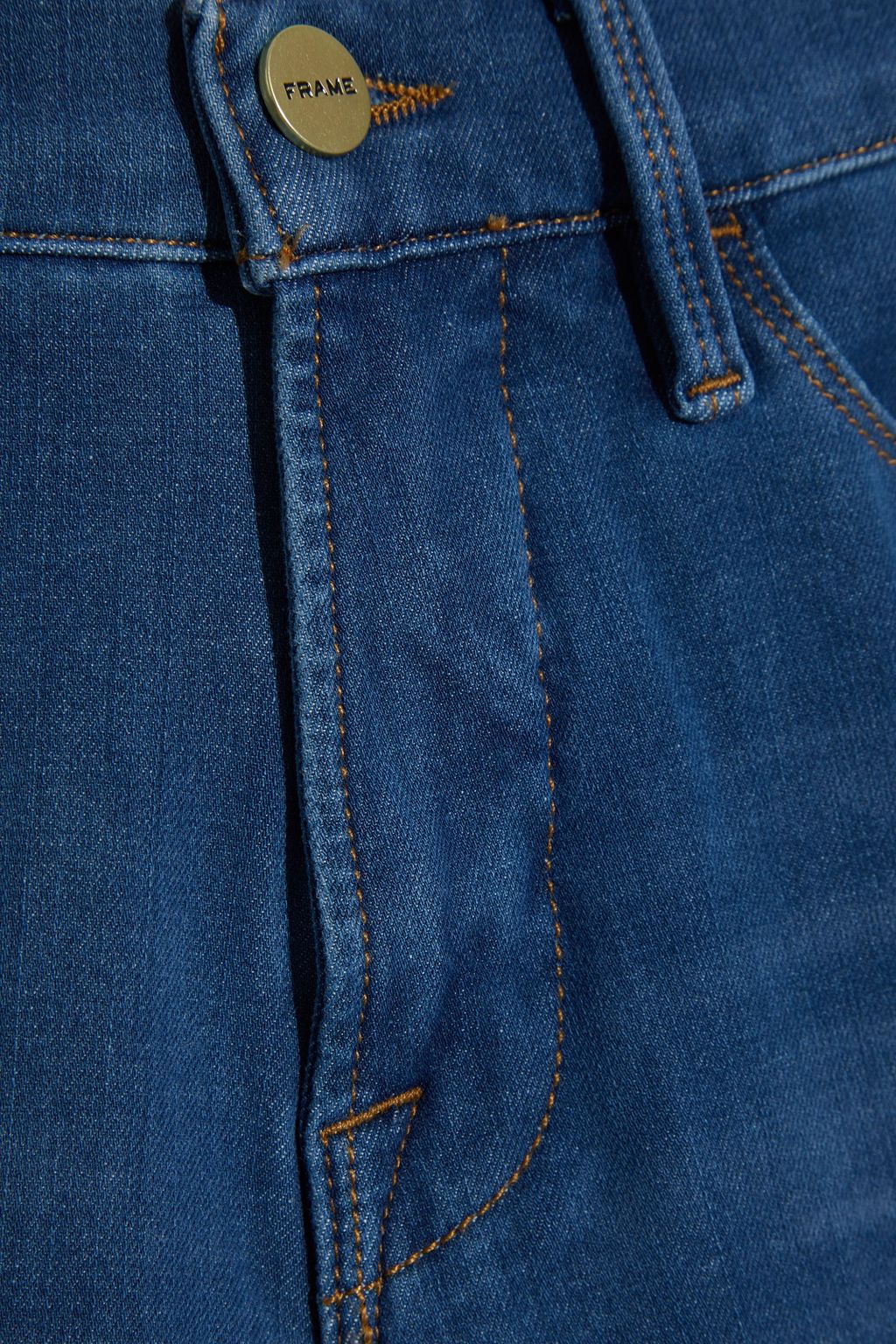 FRAME Le High Skinny cropped high-rise skinny jeans