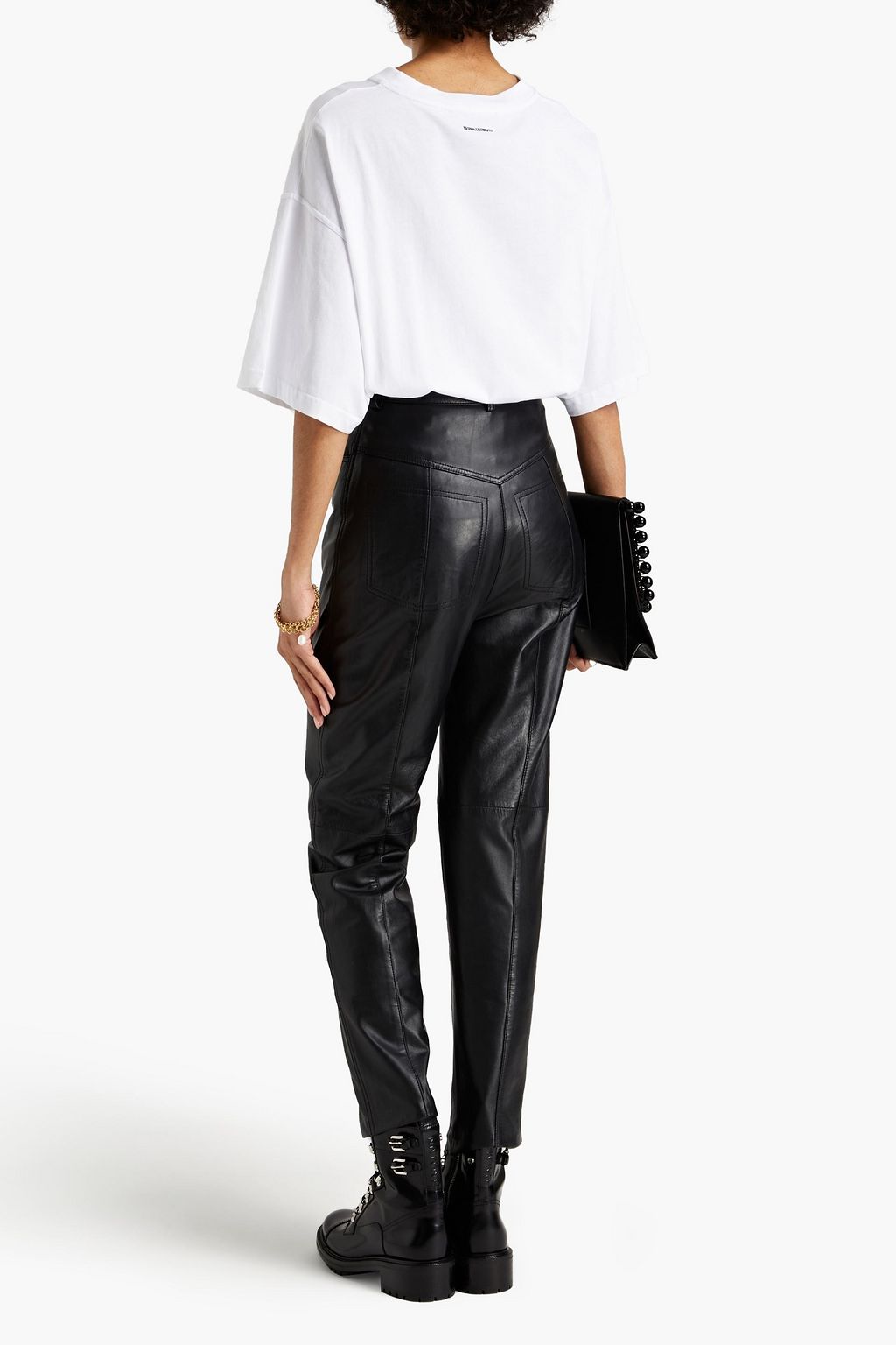 REDVALENTINO Neon cotton-jersey bodysuit